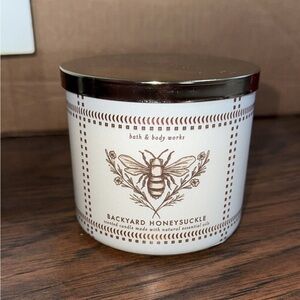 Bath & Body Works Backyard Honeysuckle Candle